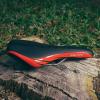 image:imageFunn Adlib HD Mountain Bike Saddle with Durable and Light CrMo Rails Comfortable and Stable Bicycle Saddle Vinyl Leather Covered Bicycle Saddle for MTB BMX and Road BikeRed