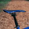 image:imageFunn Adlib Mountain Bike Saddle with Durable CrMo Rails Tough and Lightweight Bike Seat Slim Shape Vinyl Leather Covered Bicycle Saddle for MTB BMX and Road BikeBlue