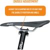 image:imageFunn Arrow Bike Seat Post Length 400mm Diameter 309mm  316mm Aluminum Alloy AL7050 3D Forged One Piece Head and ShaftBlack