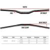 image:imageFunn Black Ace UD Carbon Fiber MTB Riser Handlebar with Bar Clamp 318mm and Width 785mm  Mountain BIke Handlebar for Mountain BikeBMX Bike Rise 7mm30mm Rise