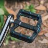 image:imageFunn Black Magic Plastic Flat Mountain Bike Pedal Set  Lightweight Wide Platform Bicycle Pedals for Stability 916inch CrMo Axle Bike Pedals for MTBBMXUrbanGravel RidingOrange