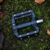 image:imageFunn Black Magic Plastic Flat Mountain Bike Pedal Set  Lightweight Wide Platform Bicycle Pedals for Stability 916inch CrMo Axle Bike Pedals for MTBBMXUrbanGravel RidingOrange