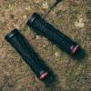 image:imageFunn Combat III Mountain Bike Handlebar Grips with Double Lock on Clamp AntiFatigue and Durable Grips with 22 mm Inner Diameter Unique Woven Patterned Bike Grips for MTBBMX
