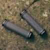 image:imageFunn Combat Mountain Bike Handlebar Grips with Double Lock On Clamp Easytofit and Durable Grips with 22 mm Inner Diameter Diamond Shape Patterned Bicycle Grips for MTBBMXGray