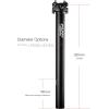 image:imageFunn Crossfire Bike Seat Post Length 350mm Diameter 272mm  309mm  316mm Aluminum Alloy AL6061 3D Forged One Piece Head and ShaftRed