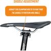 image:imageFunn Crossfire Bike Seat Post Length 400mm Diameter 309mm  316mm Aluminum Alloy AL6061 3D Forged One Piece Head and ShaftRed