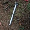 image:imageFunn Crossfire Bike Seat Post Length 400mm Diameter 309mm  316mm Aluminum Alloy AL6061 3D Forged One Piece Head and ShaftSilver