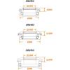 image:imageFunn Descend ZS44286 Top Steering Set with Zero Stack Oblique Contact Bearings for Mountain Bike Mountain Bike BMX Bike Road Bike and Gravel BikeZS56286