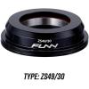 image:imageFunn Downhill Lower Headset Angular Contact Bearings Lower Steering Set for Mountain Bike Mountain Bike BMX Bike Road Bike and Gravel BikeZS4930