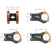 image:imageFunn Equalizer Bike Stem with Zero Rise  with 318mm Bar Clamp 0 Degree Alloy Bike Stem for Mountain Bike and BMX Bikeblue