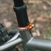 image:imageFunn Frodon BoltOn Bike Seat Clamp with 318mm Inner Diameter Durable and Lightweight Alloy Bicycle Seat Post Clamp for Mountain Bike BMX Bike Road Bike RedBlue