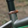 image:imageFunn Frodon BoltOn Bike Seat Clamp with 318mm Inner Diameter Durable and Lightweight Alloy Bicycle Seat Post Clamp for Mountain Bike BMX Bike Road Bike RedOrange