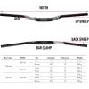 image:imageFunn Full On Mountain Bike Handlebar with Bar Clamp 318mm and Width 785mm Tough and Lightweight Alloy Riser Handlebar for MTB BMX and Road Bike Rise 30mm MTB Handlebar BlackBlack