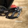 image:imageFunn Funndamental Flat Pedals  Wide Platform Bicycle Pedals for BMXMTB Mountain Bike Adjustable Grip for Outstanding Stability 916inch CrMo AxleBlack