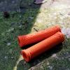 image:imageFunn Hilt ES Mountain Bike Handlebar Slipon Grips Lightweight and Ergonomic Bicycle Handlebar Grips with 22 mm Inner Diameters Unique Patterned Bicycle Grips for MTBBMXOrange