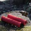 image:imageFunn Hilt ES Mountain Bike Handlebar Slipon Grips Lightweight and Ergonomic Bicycle Handlebar Grips with 22 mm Inner Diameters Unique Patterned Bicycle Grips for MTBBMXRed