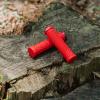 image:imageFunn Hilt JR Mountain Bike Handlebar Grips with Single Lock On Clamp Bicycle Handlebar Locking Grips with 19 mm Inner Diameter 34 Inch Bicycle Grips for Youth Girls and BoysRed