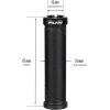 image:imageFunn Hilt JR Mountain Bike Handlebar Grips with Single Lock On Clamp Bicycle Handlebar Locking Grips with 19 mm Inner Diameter 34 Inch Bicycle Grips for Youth Girls and BoysBrown