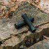image:imageFunn Hilt JR Mountain Bike Handlebar Grips with Single Lock On Clamp Bicycle Handlebar Locking Grips with 19 mm Inner Diameter 34 Inch Bicycle Grips for Youth Girls and BoysBlack