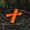image:imageFunn Hilt Mountain Bike Handlebar Grips with Single Lock On Clamp Lightweight and Ergonomic Bicycle Handlebar Grips with 22 mm Inner Diameter Unique Patterned Bicycle Grips for MTBBMXOrange