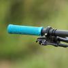 image:imageFunn Hilt Mountain Bike Handlebar Grips with Single Lock On Clamp Lightweight and Ergonomic Bicycle Handlebar Grips with 22 mm Inner Diameter Unique Patterned Bicycle Grips for MTBBMXTurq