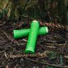 image:imageFunn Hilt Mountain Bike Handlebar Grips with Single Lock On Clamp Lightweight and Ergonomic Bicycle Handlebar Grips with 22 mm Inner Diameter Unique Patterned Bicycle Grips for MTBBMXGreen