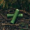 image:imageFunn Hilt Mountain Bike Handlebar Grips with Single Lock On Clamp Lightweight and Ergonomic Bicycle Handlebar Grips with 22 mm Inner Diameter Unique Patterned Bicycle Grips for MTBBMXOlive Green