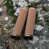 image:imageFunn Holeshot Mountain Bike Grips with Single Lock On Clamp Lightweight and Ergonomic Bike Handle Grips with 22 mm Inner Diameter Hardened End Bicycle Handlebar Grips for MTBBMXBrown