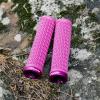 image:imageFunn Holeshot Mountain Bike Grips with Single Lock On Clamp Lightweight and Ergonomic Bike Handle Grips with 22 mm Inner Diameter Hardened End Bicycle Handlebar Grips for MTBBMXPink