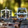 image:imageFunn Mamba MTB Clipless Pedals Single Sided Clip Mountain Bike Pedals Compatible with SPD Cleats 916Inch CrMo Axle Bicycle Pedals for MTBBMXGravel CyclingGray