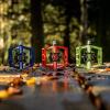 image:imageFunn Mamba Mountain Bike Clipless Pedals Double Sided Clip Wide Platform MTB Pedals Compatible with SPD Cleats 916Inch CrMo Axle Bicycle Pedals for MTBBMXGravel CyclingGray