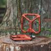 image:imageFunn Python Flat Bike Pedals  Wide Platform Bicycle Pedals for BMXMTB Mountain Bike 916inch CrMo AxleOrange