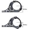 image:imageFunn RSX Mountain Bike Direct Mount Bike Stem with 318mm Bar Clamp 2 Pieces Lightweight Split Design for Dual Crown Forks Adjustable Extension 4550mmGray