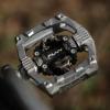 image:imageFunn Ripper Mountain Bike Clipless Pedals Rocker ClipSpringLoaded Clipin Mechanism Compatible with SPD Cleats 916 CrMo Axle Bicycle Pedals for MTBGravel CyclingGreen