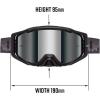 image:imageFunn Soljam MTB Enduro DH Goggle AntiFog Additional Transparent Lens Bag and TearOff SheetsRed