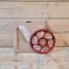image:imageFunn Solo DX Narrow Wide Chainring for 9 10 11 12 Speed Chain Fits SRAM Direct Mount Interface Crankset 6mm Offset Single Speed Bike Chain Ring for MTB BMX Bike and Road BikeRed