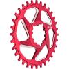 image:imageFunn Solo DX Narrow Wide Chainring for 9 10 11 12 Speed Chain Fits SRAM Direct Mount Interface Crankset 6mm Offset Single Speed Bike Chain Ring for MTB BMX Bike and Road BikeRed