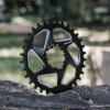 image:imageFunn Solo DX Narrow Wide Chainring for 9 10 11 12 Speed Chain Fits SRAM Direct Mount Interface Crankset Boost 3mm Offset Single Speed Bike Chain Ring for MTB BMX Bike and Road BikeBlack
