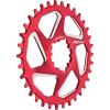 image:imageFunn Solo DX Narrow Wide Chainring for 9 10 11 12 Speed Chain Fits SRAM Direct Mount Interface Crankset Boost 3mm Offset Single Speed Bike Chain Ring for MTB BMX Bike and Road BikeRed