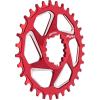 image:imageFunn Solo DX Narrow Wide Chainring for 9 10 11 12 Speed Chain Fits SRAM Direct Mount Interface Crankset Boost 3mm Offset Single Speed Bike Chain Ring for MTB BMX Bike and Road BikeRed