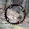 image:imageFunn Solo Narrow Wide Chainring for 9 10 11 12 Speed Chain Fits 104mm BCD Interface Crankset Single Speed Bike Chain Ring for MTB BMX Bike Gravel Bike and Road BikeBlue