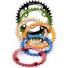 image:imageFunn Solo Narrow Wide Chainring for 9 10 11 12 Speed Chain Fits 104mm BCD Interface Crankset Single Speed Bike Chain Ring for MTB BMX Bike Gravel Bike and Road BikeBlue