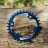 image:imageFunn Solo Narrow Wide Chainring for 9 10 11 12 Speed Chain Fits Asymmetric 96mm BCD Interface Crankset Single Speed Bike Chain Ring for MTB BMX Bike Gravel Bike and Road BikeBlue