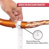 image:imageFunn Speedrun Junior Mountain Bike Handlebar with Bar Clamp 318mm and Width 680mm Fits for 19mm Inner Diameter Bike Grips Ideal Choice for Youth Kids and Young RidersGray