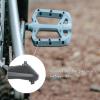 image:imageFunn Taipan Glass Fiber Reinforced Thermoplastic Bike Pedals with 916inch CrMo Axles and ShinFriendly Pins for MTBBMXUrbanGravel RidingGray