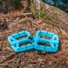 image:imageFunn Taipan Glass Fiber Reinforced Thermoplastic Bike Pedals with 916inch CrMo Axles and ShinFriendly Pins for MTBBMXUrbanGravel RidingTurq
