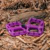 image:imageFunn Taipan S Glass Fiber Reinforced Thermoplastic Bike Pedals with 916inch CrMo Axles for MTBBMXUrbanGravel Riding Suitable for Youth Kids and Young RidersPurple
