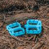 image:imageFunn Taipan S Glass Fiber Reinforced Thermoplastic Bike Pedals with 916inch CrMo Axles for MTBBMXUrbanGravel Riding Suitable for Youth Kids and Young RidersTurq