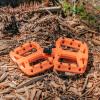 image:imageFunn Taipan S Glass Fiber Reinforced Thermoplastic Bike Pedals with 916inch CrMo Axles for MTBBMXUrbanGravel Riding Suitable for Youth Kids and Young RidersOrange
