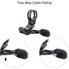 image:imageFunn UpDown Mountain Bike Dropper Seatpost 4 Way Mount CNC Remote Lever kit fits Both External and Internal Routing droppers Smooth Action EasytoUseOil Slick